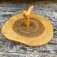 Solid wood cheese platter