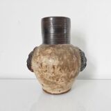 Small vase with lion heads Armogrès