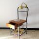 Vintage 1950s boarding school bedside