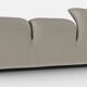 High-end gray sofa Maralunga by Vico Magistretti for Cassina
