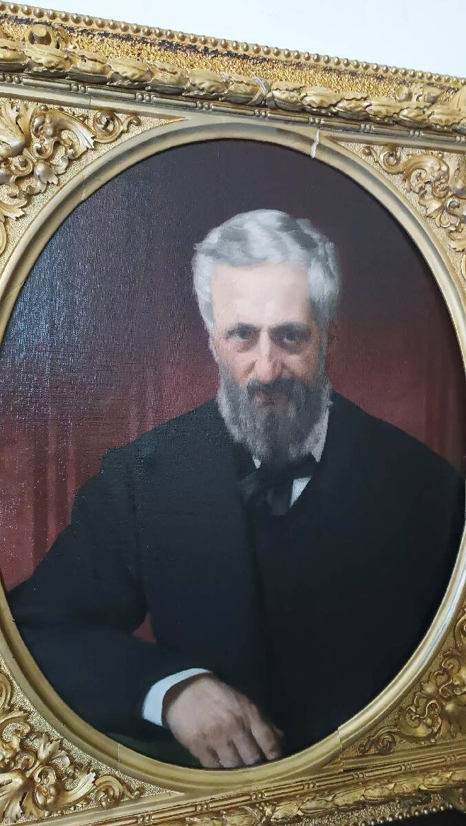 Portrait of Cesare Altoviti oil on canvas - Antonio Ciseri (1821-1893)