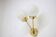 Space age sputnik brass wall lamps - 1970s, more pieces available