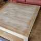 Wooden living room coffee table