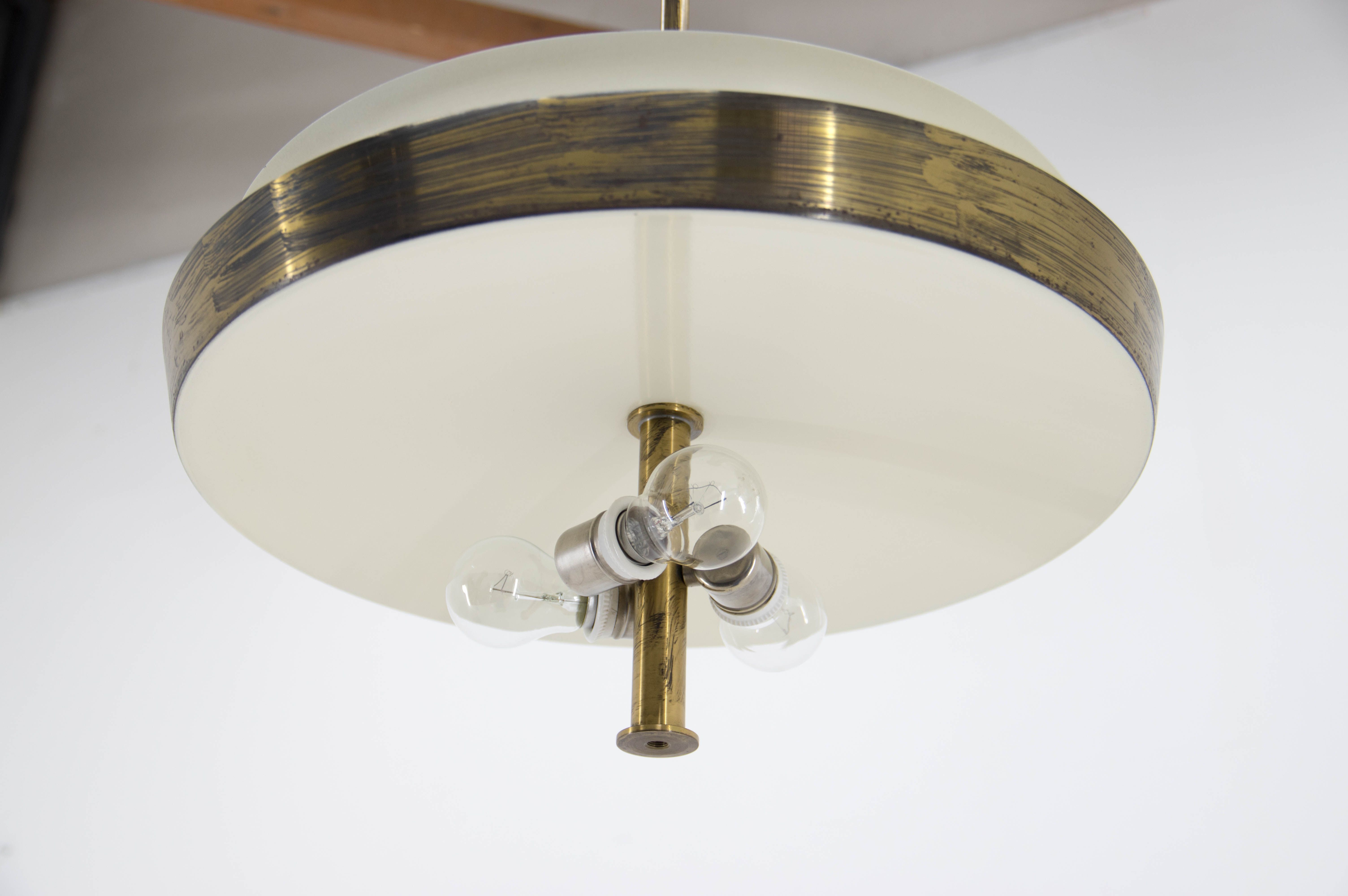 Bauhaus chandelier by ias, 1930s