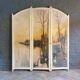 Old painted screen