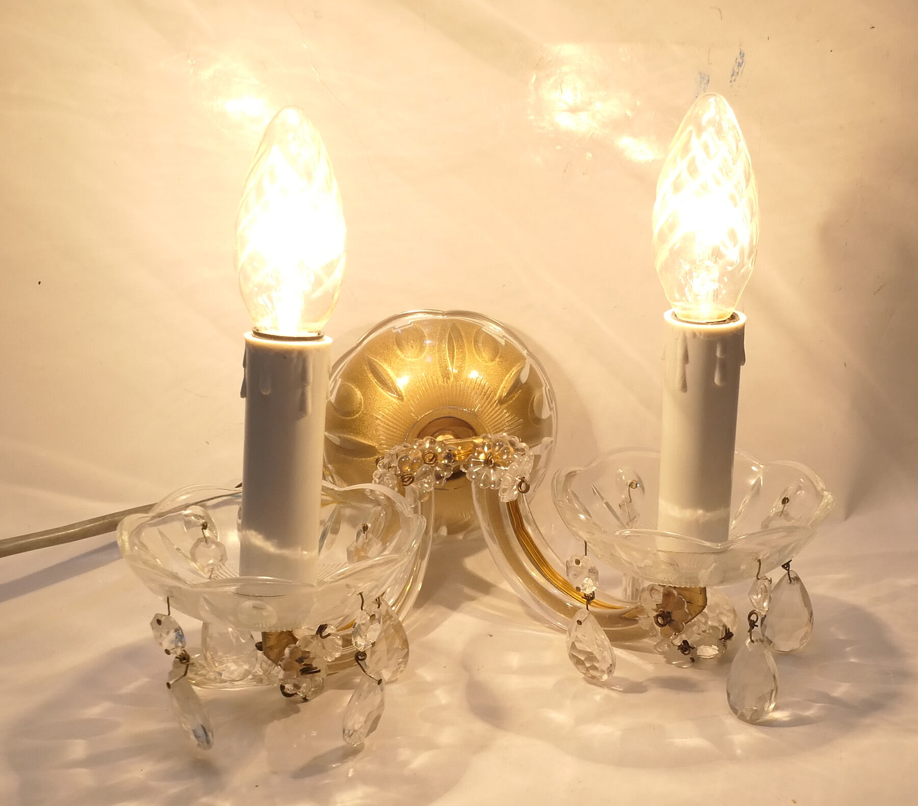 Pair of wall lamps