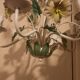 Vintage floral chandelier