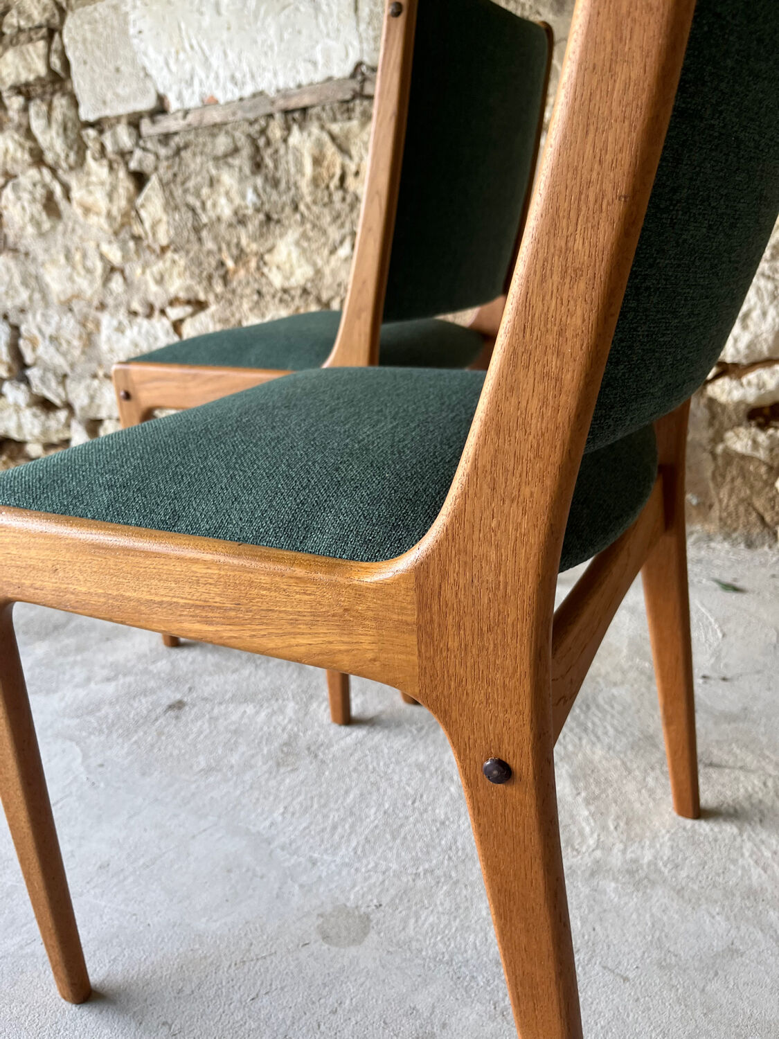 Pair of chairs by Johannes Andersen