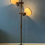 Vintage Steinhauer wooden mushroom floor lamp