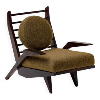 Chaise moderniste d'Acácio Gil Borsoi, Brésil, années 1950