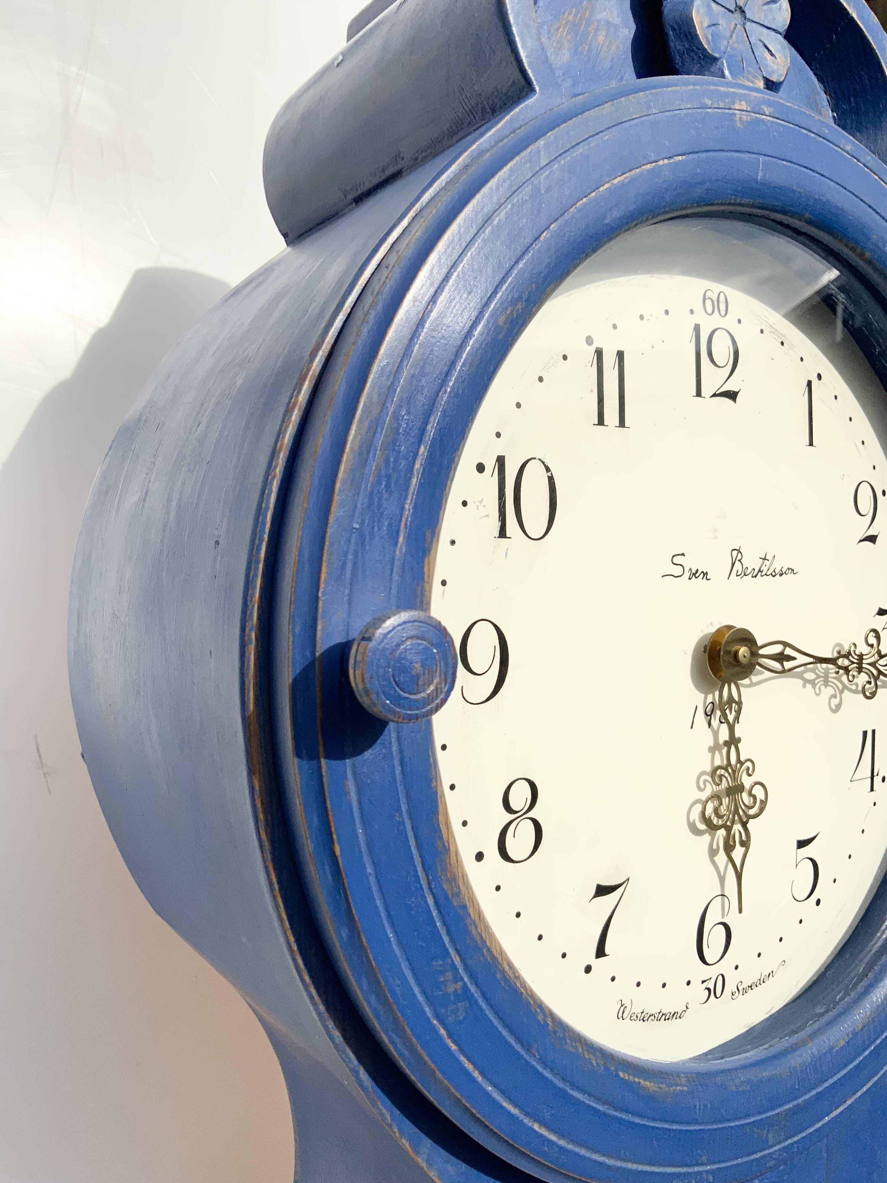 Vintage Mora Clock, 8 day Regulatotor Clock with Westerstrand by Sven Bertilsson