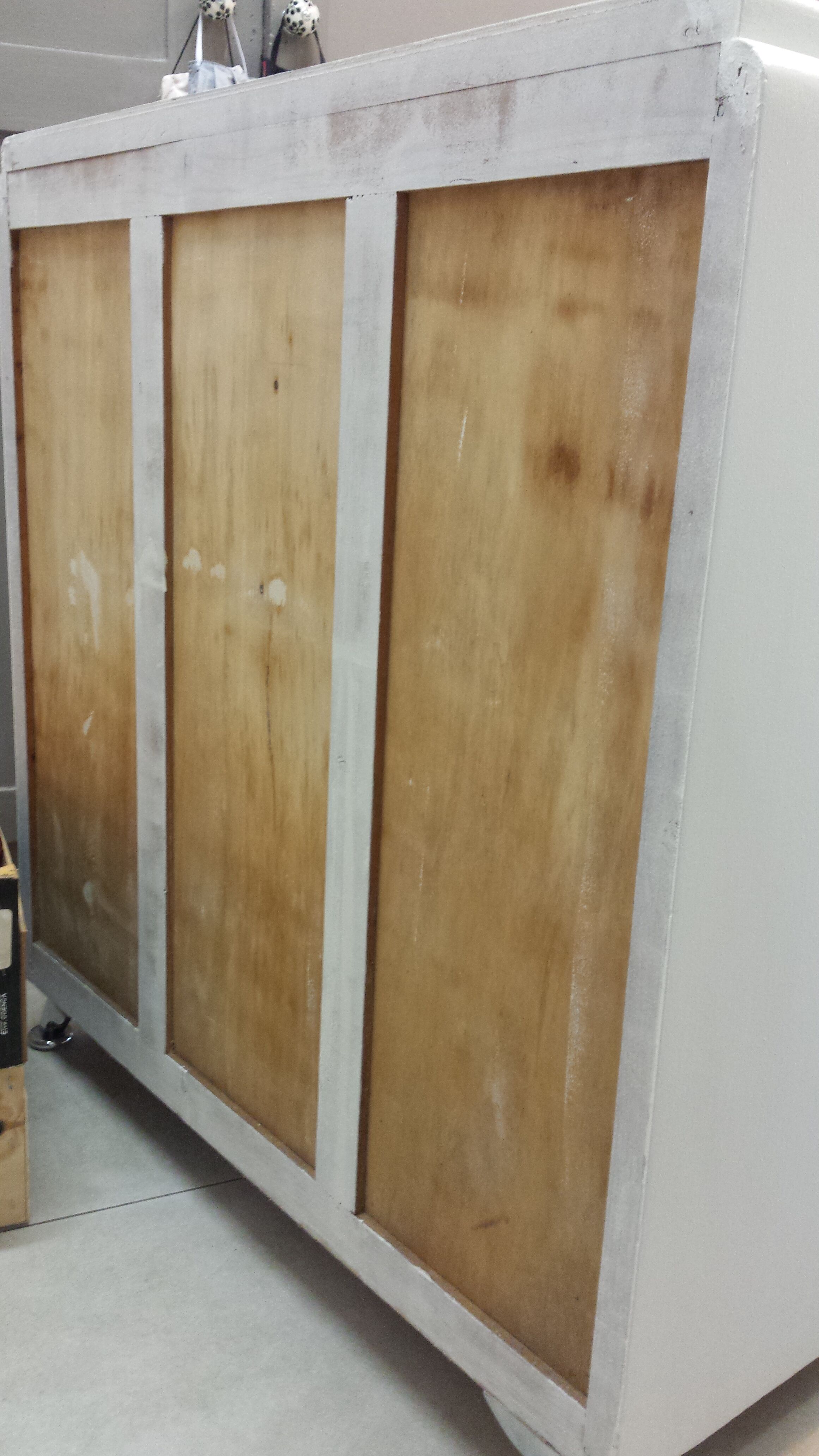 white Mado low buffet