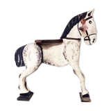 Antique wooden horse