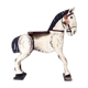 Antique wooden horse
