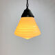 Original Philips Phililite Glass and Copper Pendant, 1930s