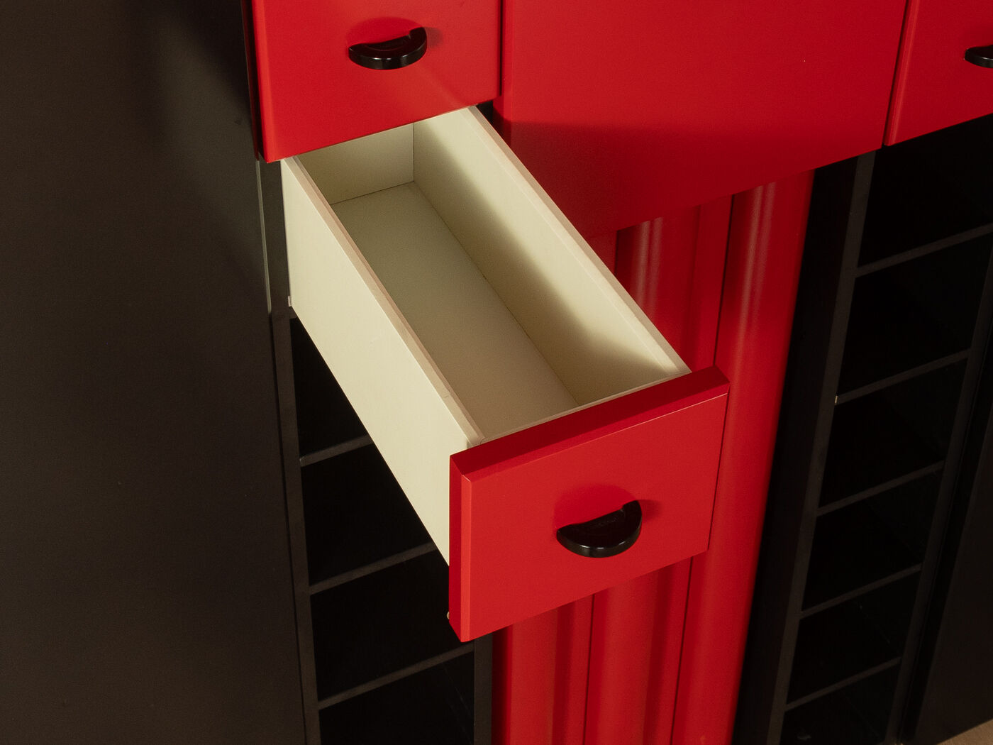 Exceptional bar cabinet by Peter Maly for interlübke, 1980s