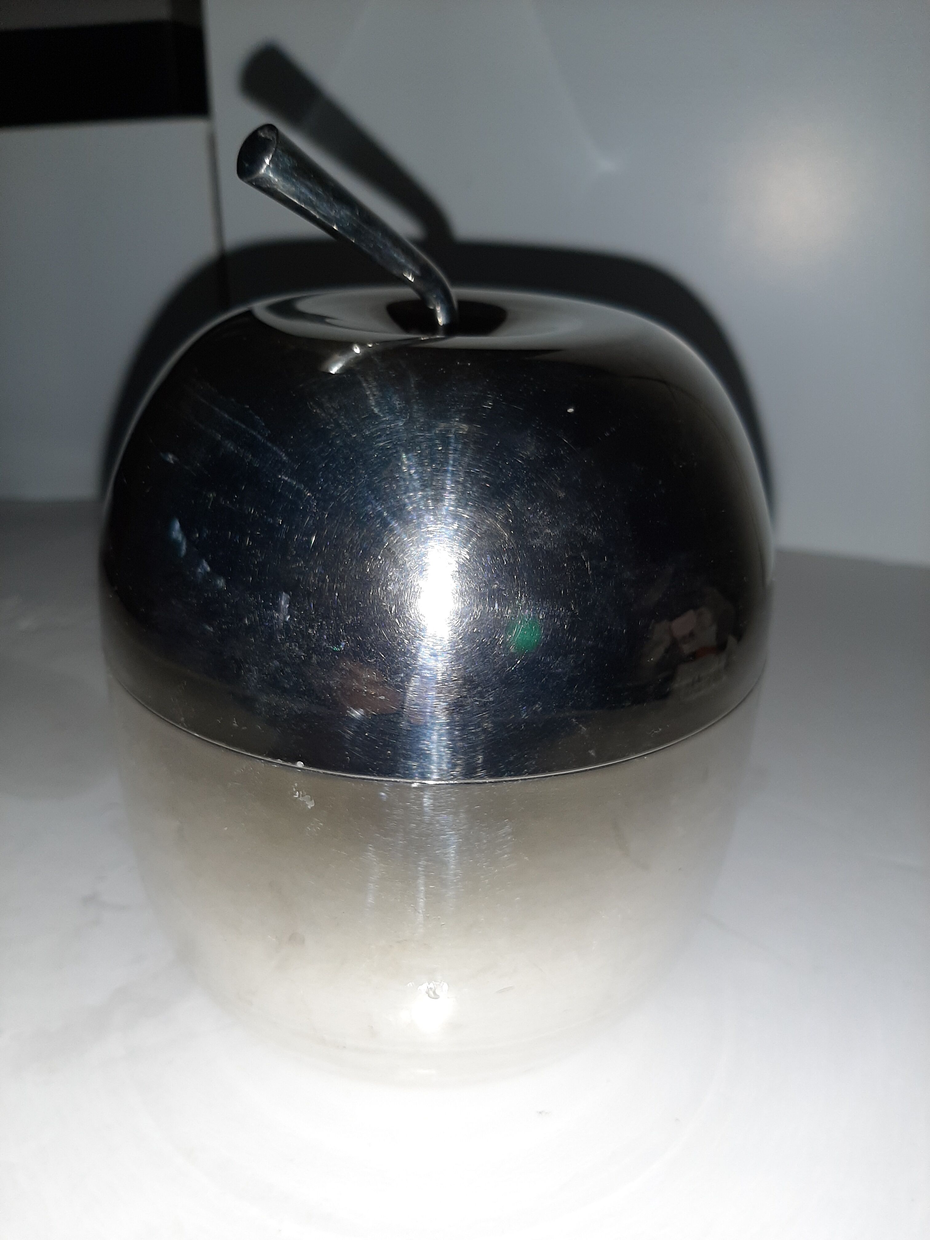 Vintage Apple Chrome Ice Bucket 70"