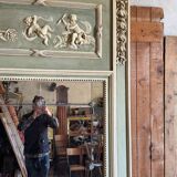 Miroir trumeau glaces type Versailles