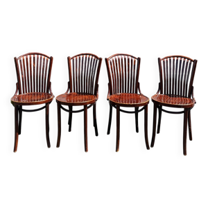 Lot 4 chaises bistrot - thonet