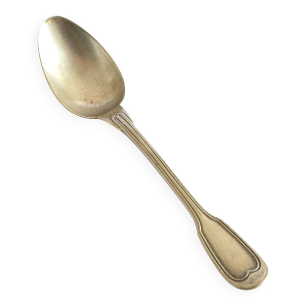 Christofle cuillère à café Chinon en métal argenté au filet 13,8 cm