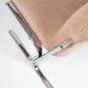 Chauffeuse vintage,  tissu et chrome