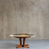 Kamikaze Egg Marble Coffee Table by Corina Olaru, Romania, 2023