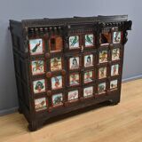 Meuble de Commerce Manjoosh en Bois Exotique, Inde – Début XXe