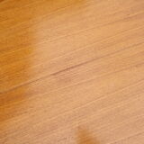 Danish teak extendable round table of the years 60