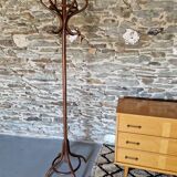 Old Baumann style parrot coat rack