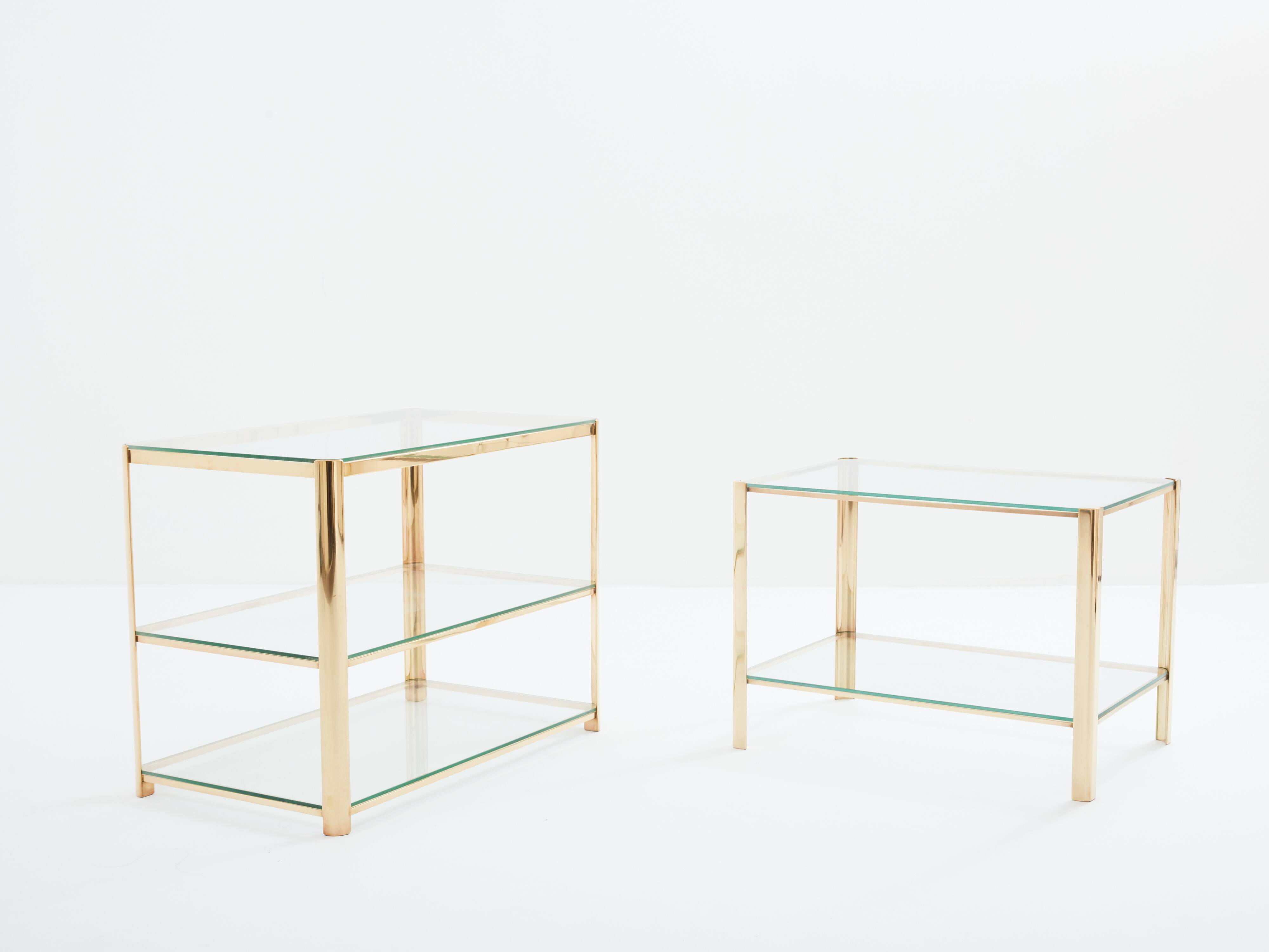 Bronze side table JT Lepelletier for Broncz circa 1960