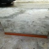 Scandinavian mirror 60's 103 cmx62 cm