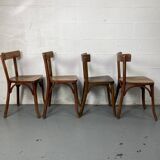 4 chaises bistrot Baumann