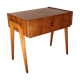 Table de chevet vintage en bois 1960