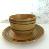 Sarreguemines sandstone coffee service