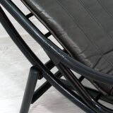 Rattan Chaise Longue, 1980s