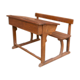 Schoolboy desk desk vintage desk in solid wood