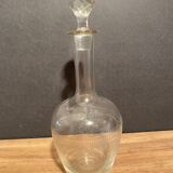Glass decanter decorated with spirals late nineteenth early twentieth
