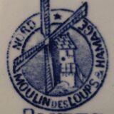 Series of 7 plates "mill of wolves & hamage.