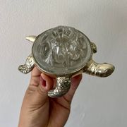 Pique fleur vintage tortue