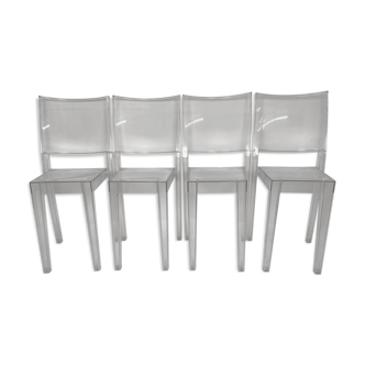 Lot de 4 chaises La Marie Kartell par Philippe Starck