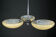 Minimalist 3-flamming Chandelier, 1930s