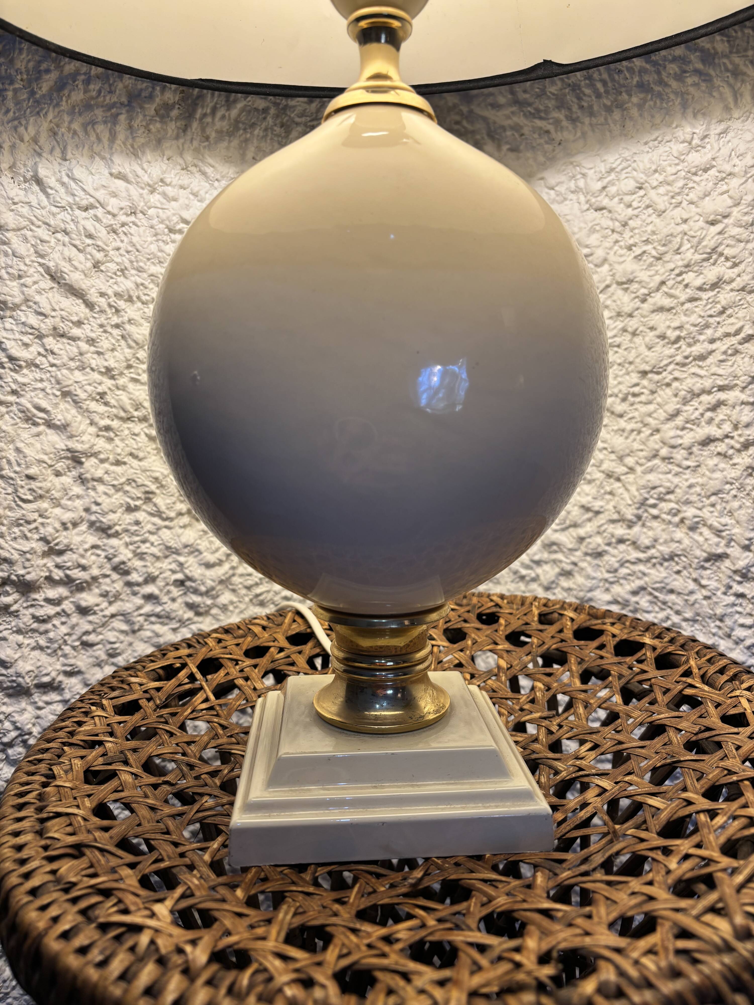 Robert de schuytener ceramic lamp