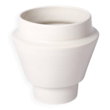 White stoneware Planter