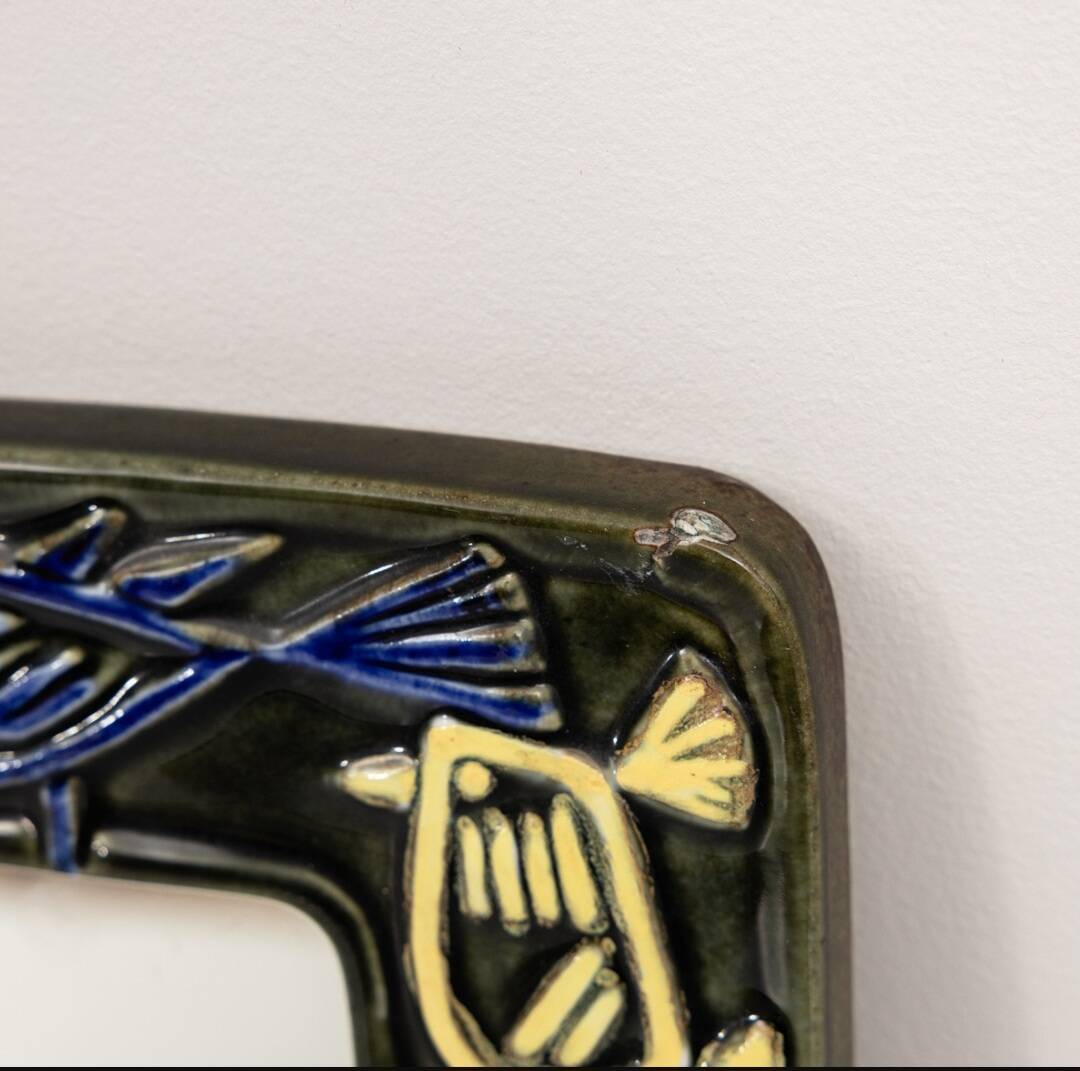 Lisa Larson Harlequin Series 3 Ceramic Mirror