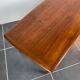 Table basse teck scandinave vintage 1960