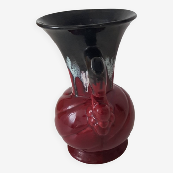 Vase céramique des années 50 numéroté