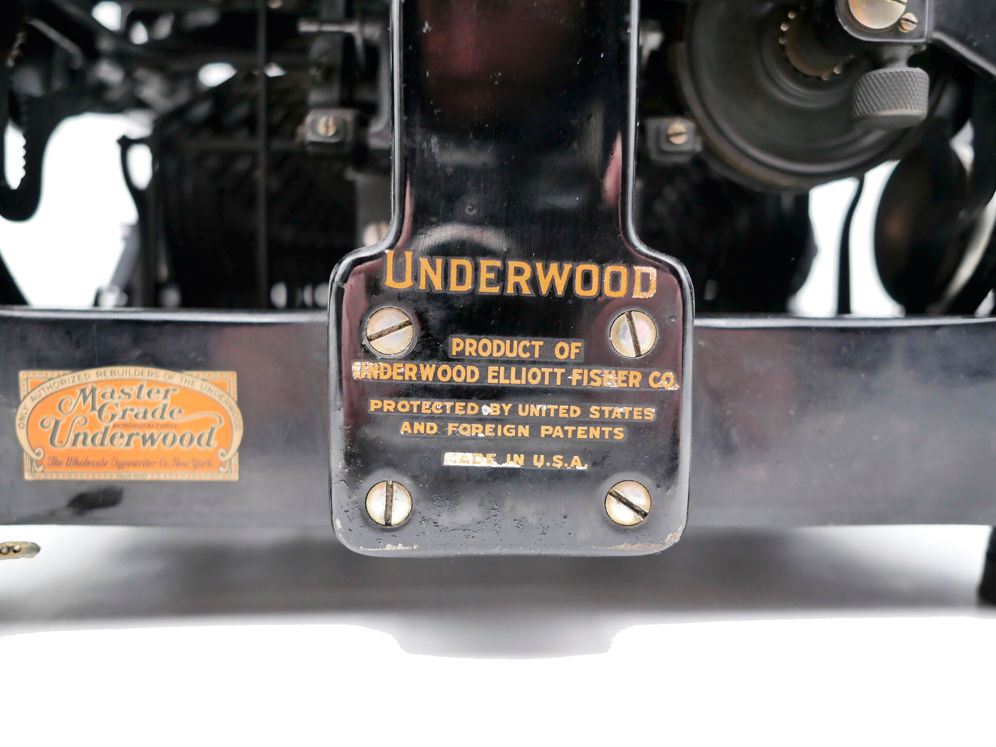 Underwood typewriter 6-11 revised ribbon new black 1930