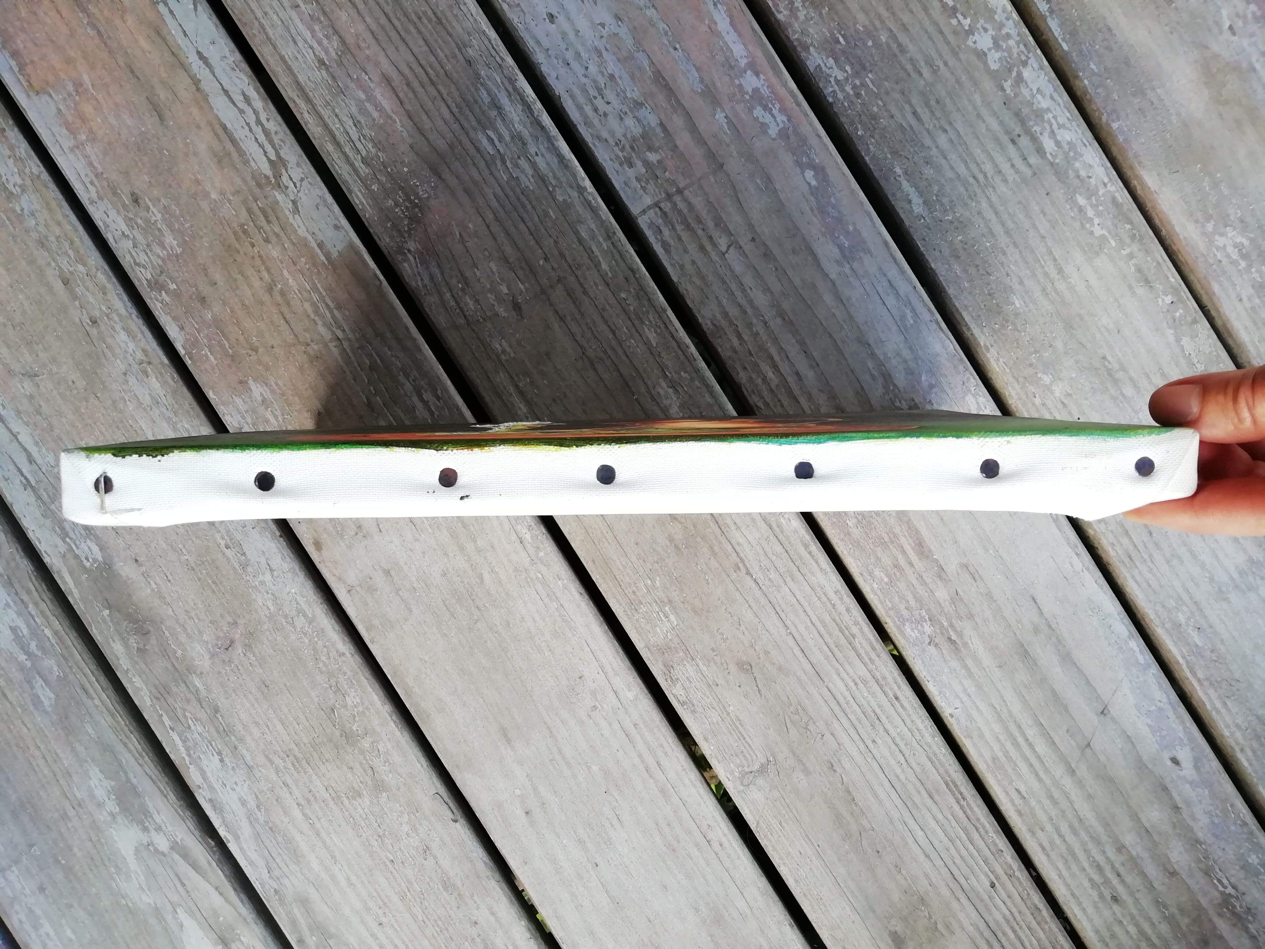 Oil on still life canvas