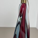 Large 41cm sommerso murano glass flavio poli attr. table light, italy, 1960s