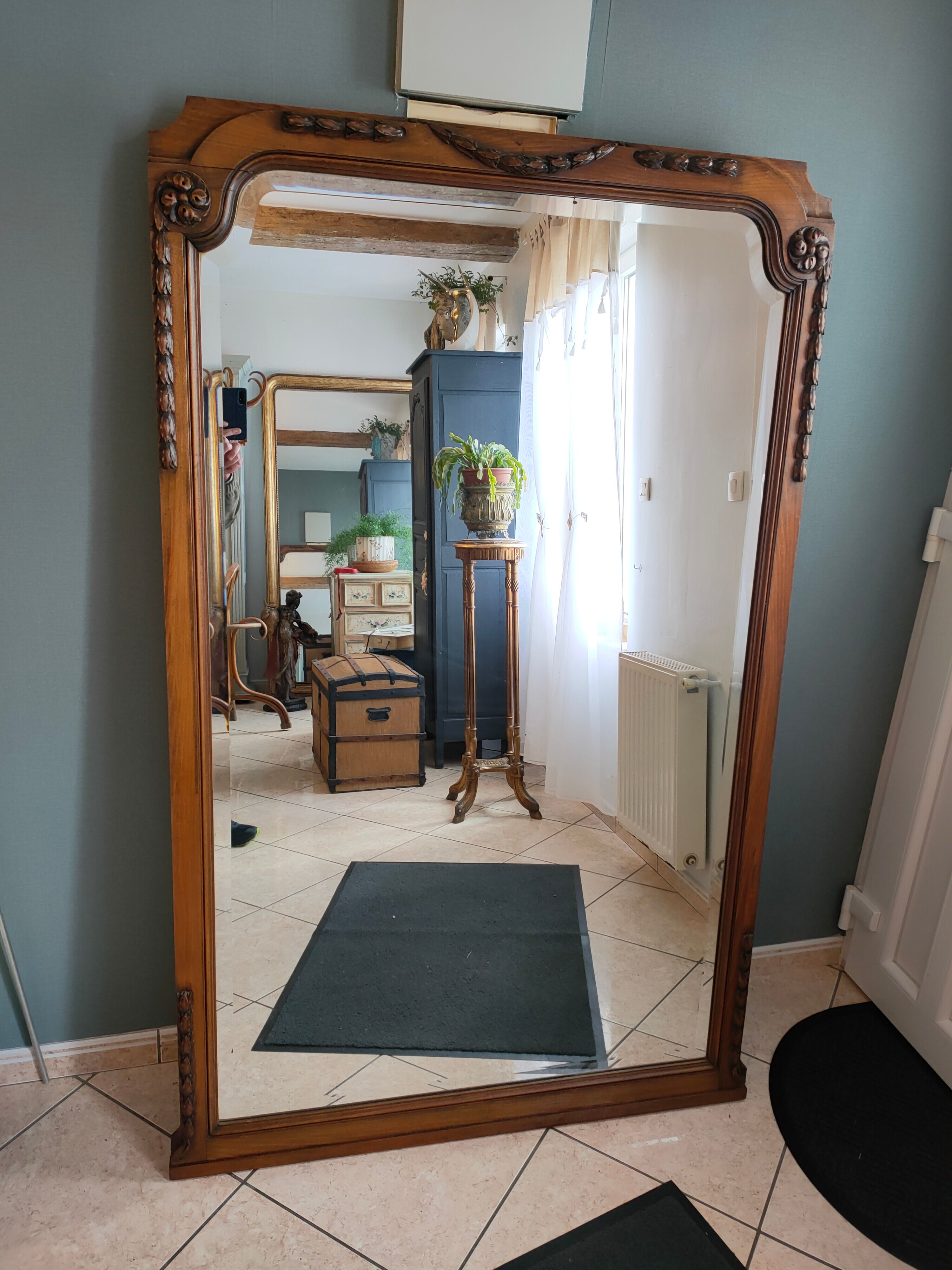Antique mirror